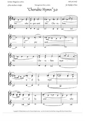 Cherubic Hymn (3.0, +Lit., Cm, homog.trio) - EN