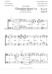 Cherubic Hymn (1.0, 1 ed., +Ect., pdb 'Dostojno Yest', Dm, mix.quartet) - EN