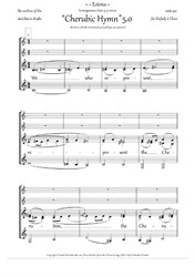 Cherubic Hymn (5.0, +Ect., Hm, 3-5vx, homog.ch.) - EN